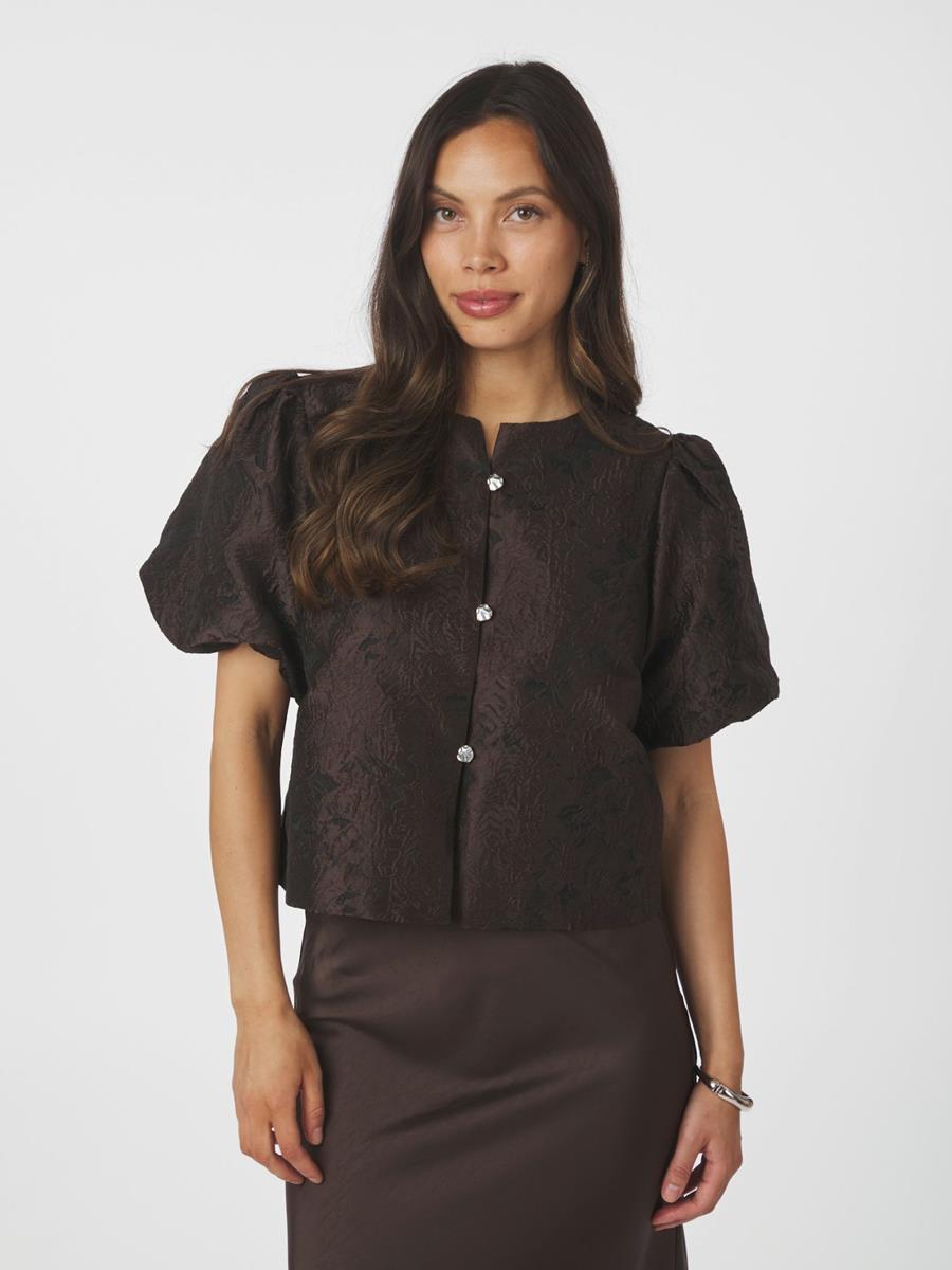 Neo Noir Blouse Aisa Broca Bruin 1