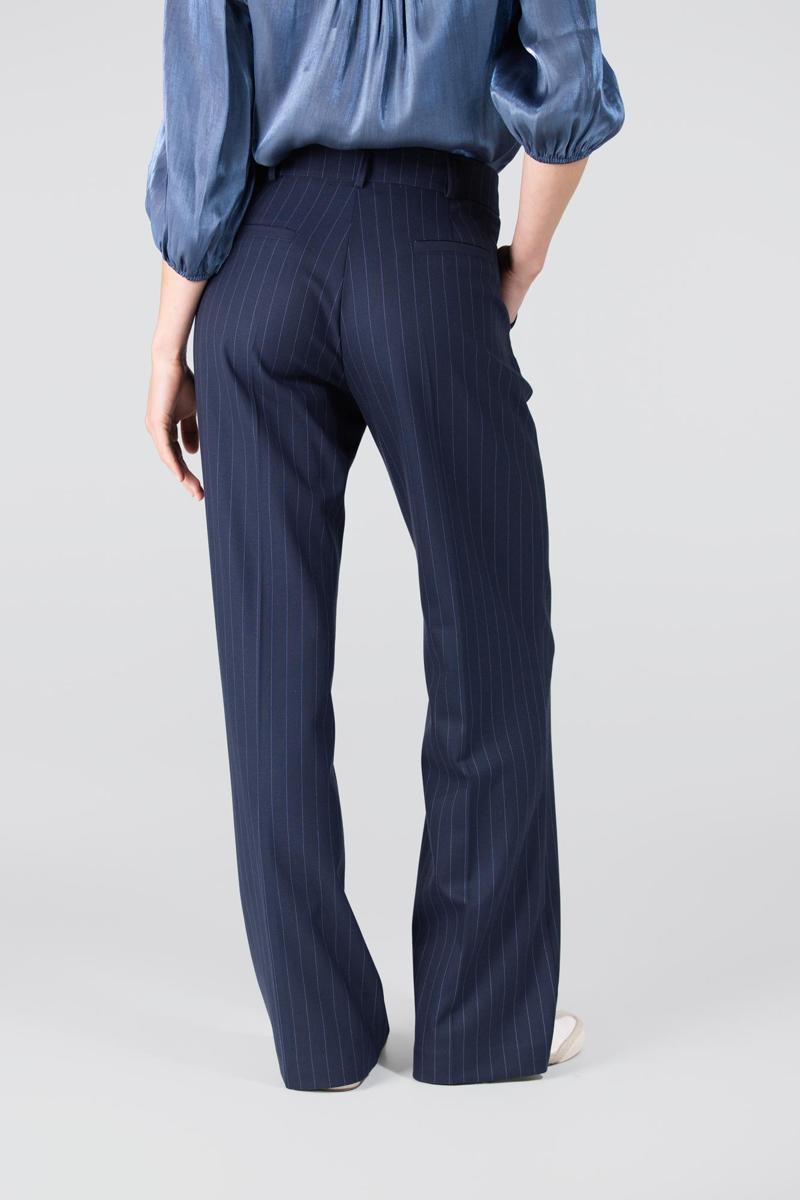 Jansen Amsterdam Pantalon Colette Blauw 2