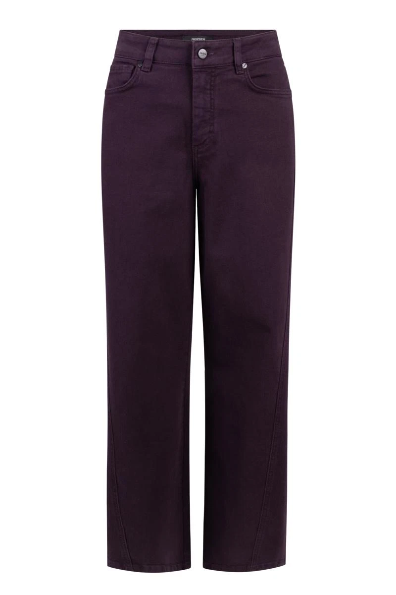 Jansen Amsterdam Pantalon JONE W26.4 Paars 2
