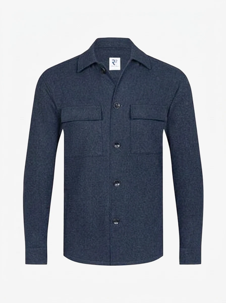 R2 Amsterdam Overshirt 134.OVERSHIRT.011 Blauw 1