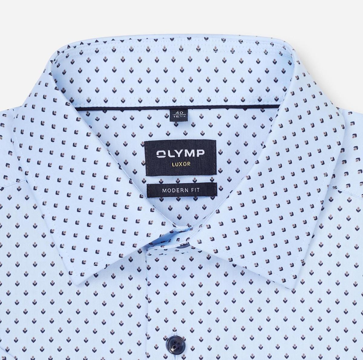 Olymp Overhemd 123812 Blauw 4