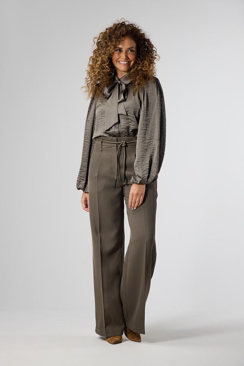 Label DOT Blouse 2621016 Taupe 5