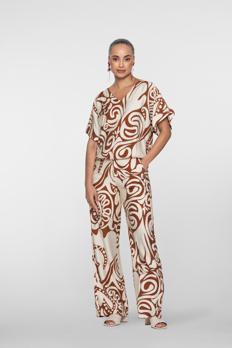 Geisha Pantalon 61401-26 Bruin 1