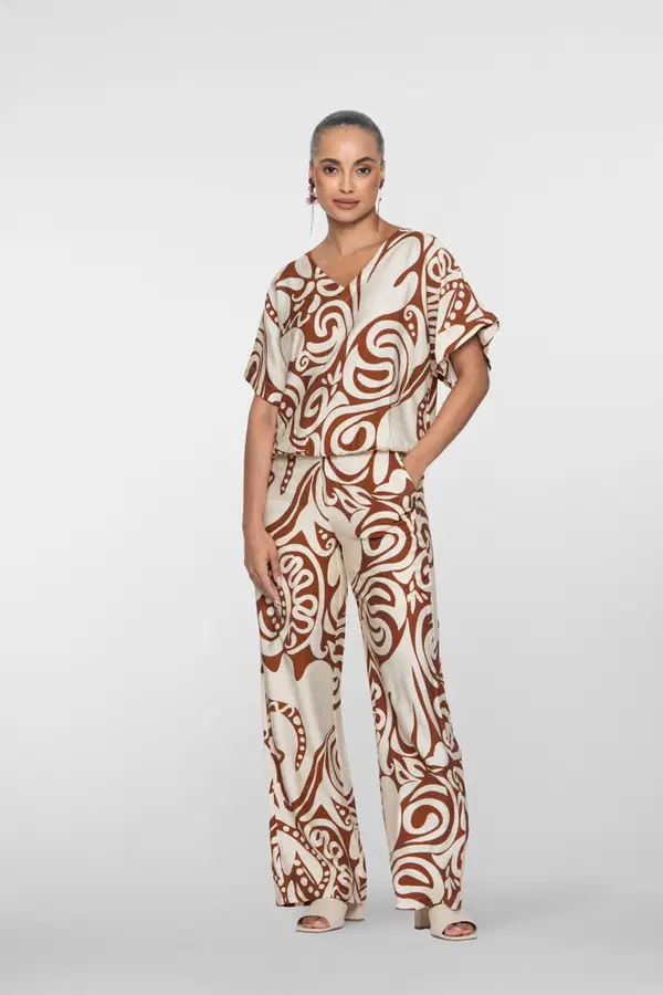 Geisha Pantalon 61401-26 Bruin 1