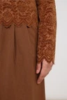 NUKUS Longsleeve NKF01099 Bruin 5