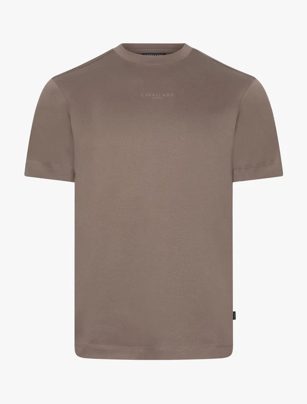 Cavallaro T-Shirt Luciano Taupe 1