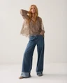 Summum Blouse 2s3510-12517 Taupe 4