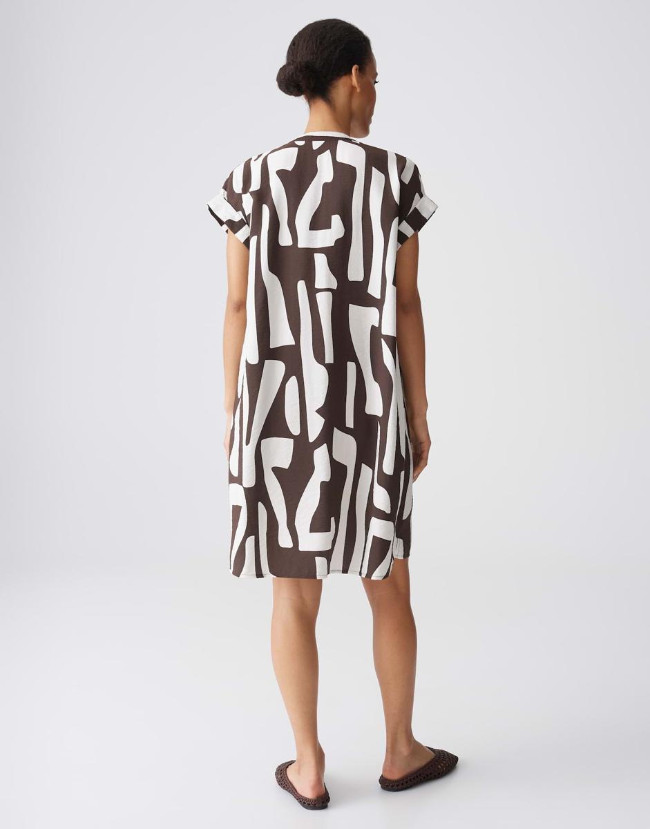 OPUS Jurk 10555114144429 Bruin 3