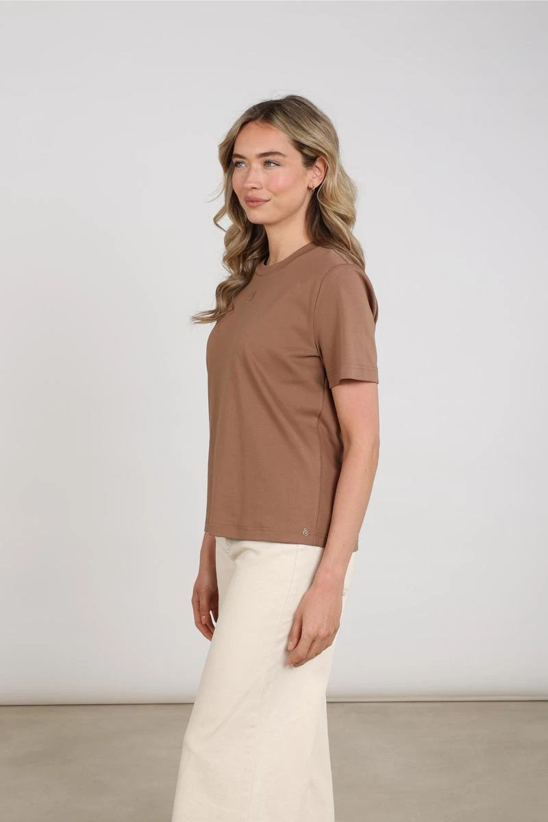 NUKUS T-Shirt NKF04012 Taupe 4