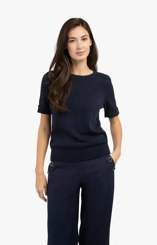 YAYA Trui 01-000574-603 Blauw 1