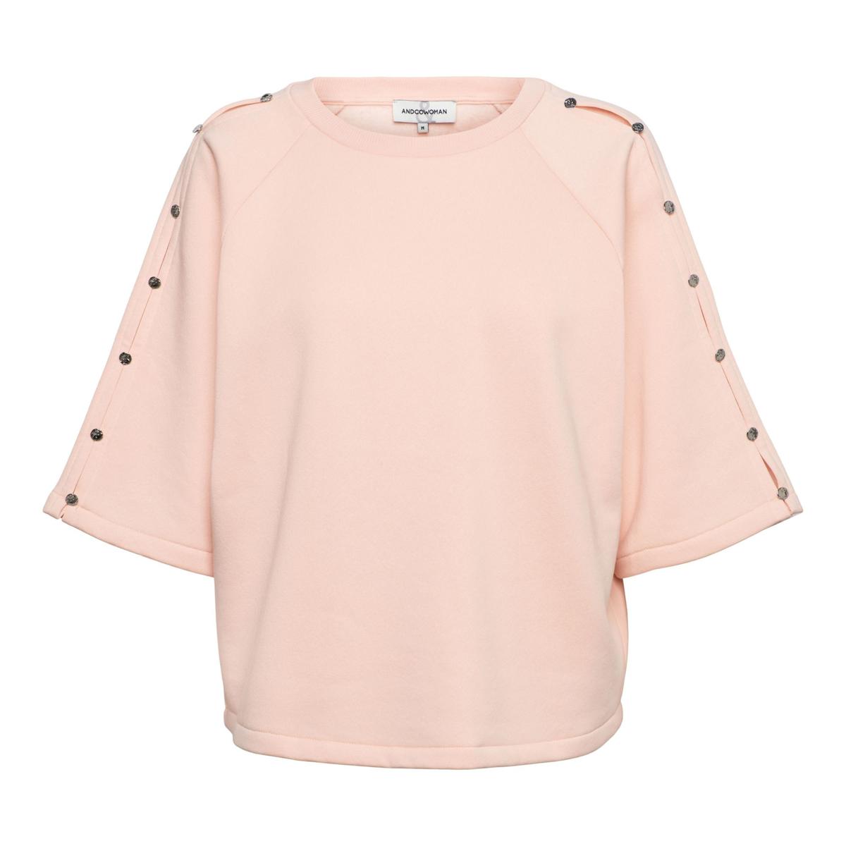 &Co Woman Sweater SW132 Roze 1