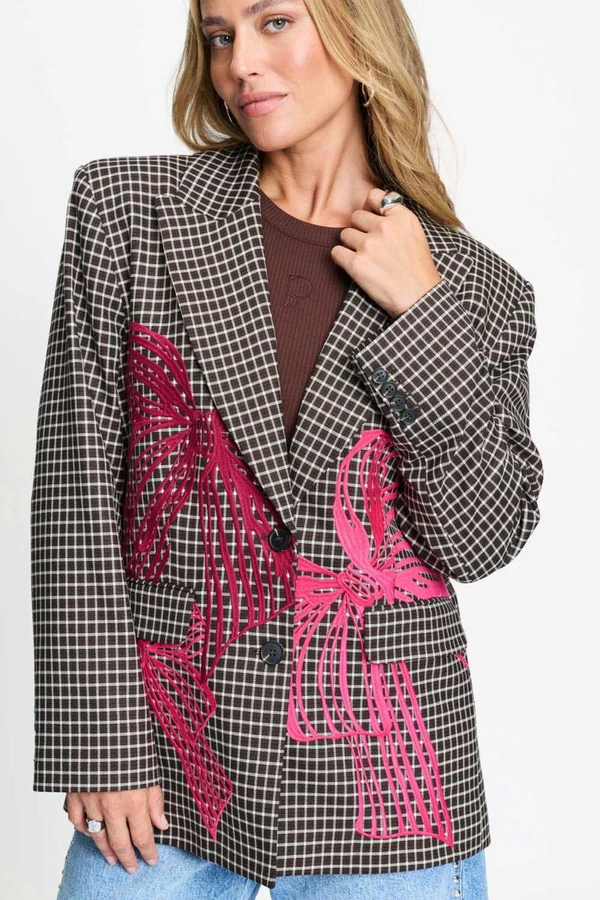 POM Amsterdam Blazer SP9726 Bruin 1