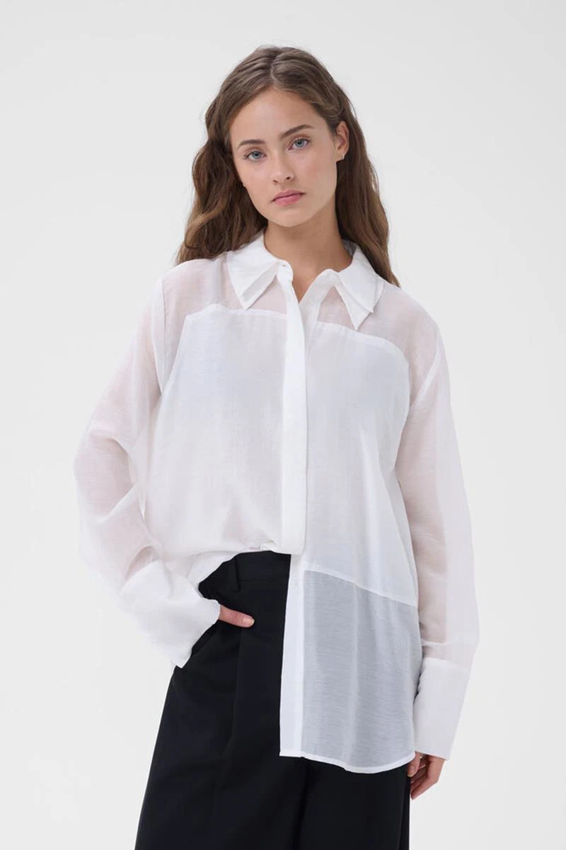 My Essential Wardrobe Blouse Smilla Off-White 1