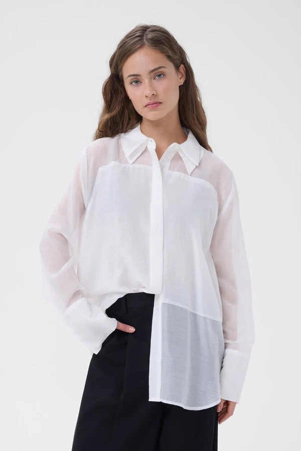 My Essential Wardrobe Blouse Smilla Off-White 1