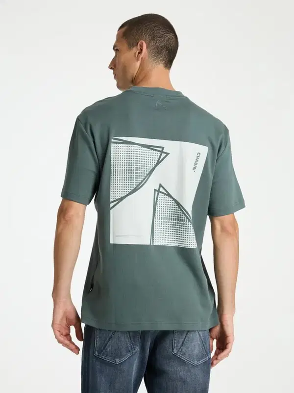 CHASIN T-Shirt Ido Groen 1