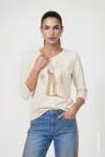 Monari Longsleeve 810047 Off-White 1