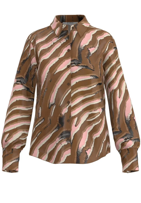 Bianca Blouse 85027 Bruin 1