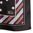 &Co Woman Sjaal AC103 Bruin 2