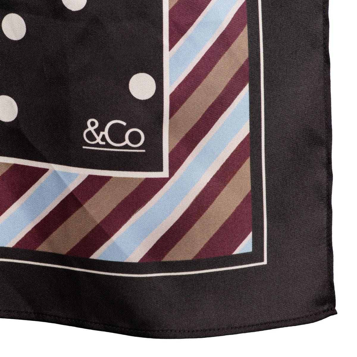 &Co Woman Sjaal AC103 Bruin 2