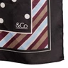 &Co Woman Sjaal AC103 Bruin 2