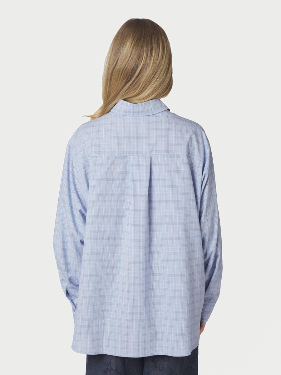 Neo Noir Blouse Dalma Blauw 3