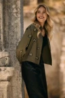NUKUS Blouse NKF02131 Groen 3