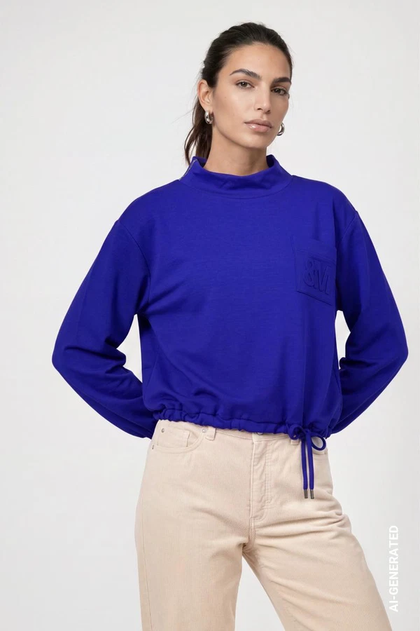 Monari Longsleeve 810598 Blauw 1