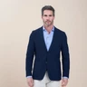 R2 Amsterdam Colbert NOS.TRAVELJACKET. Blauw 3