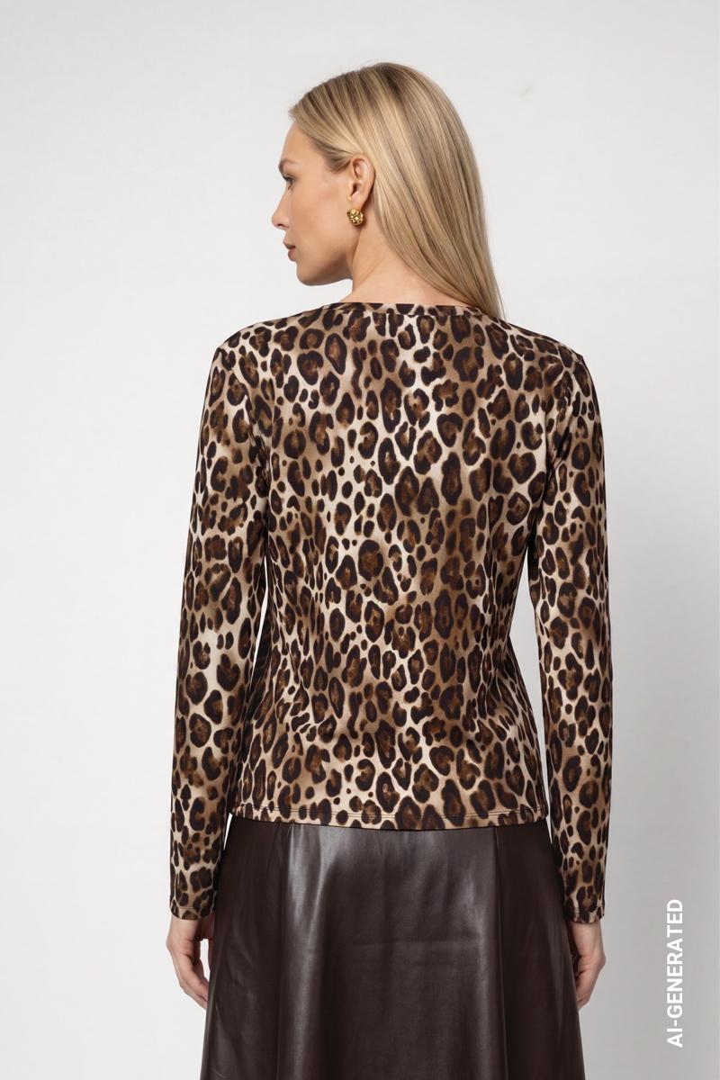 Monari Longsleeve 809869 Bruin 2