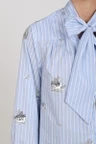 NUKUS Blouse NKF02127 Blauw 4