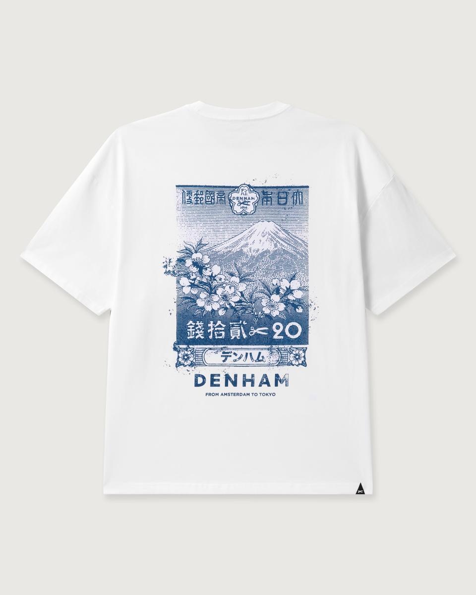 Denham T-Shirt 01-26-07-52-519 Wit 2