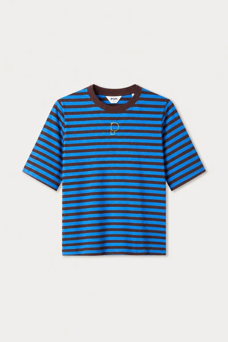 POM Amsterdam T-Shirt SP9718 Bruin 2