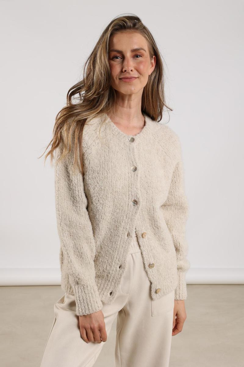 NUKUS Vest Lorenza Beige 1