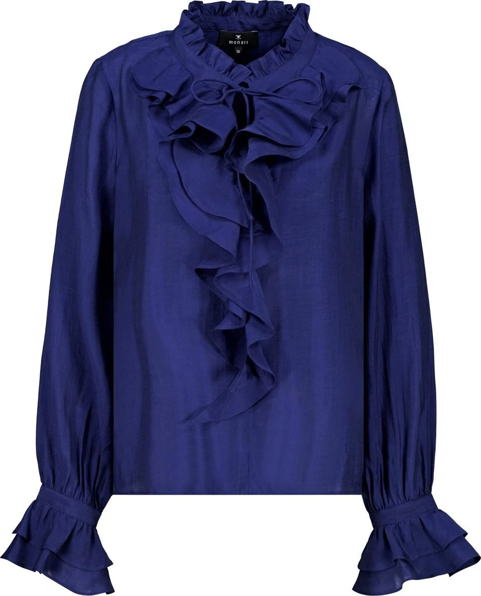 Monari Blouse 810223 Blauw 2