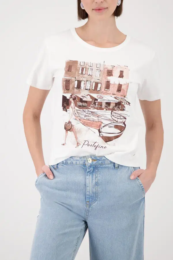 Monari T-Shirt 410553 Off-White 1