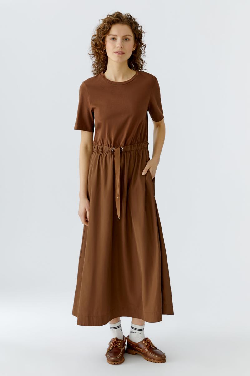 Oui Jurk 0097171 Bruin 1