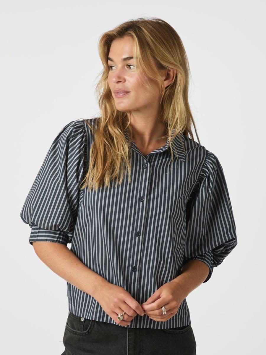 Neo Noir Blouse Etta Blauw 1