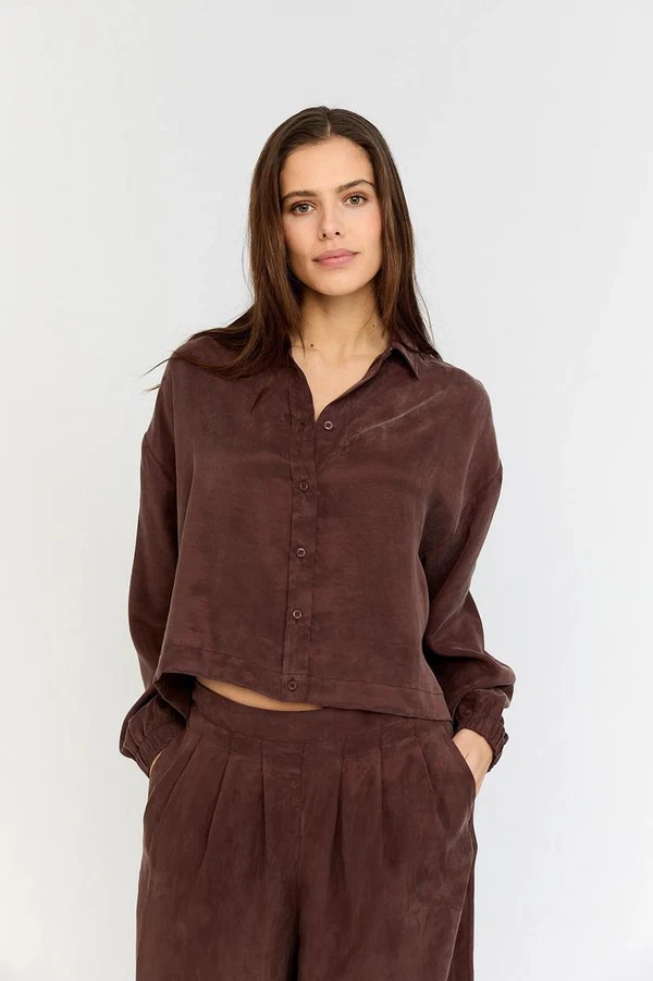 Moscow Blouse Liva Paars 1