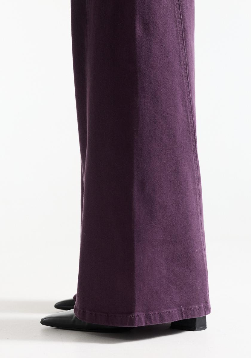 Jansen Amsterdam Pantalon JONE W26.4 Paars 6