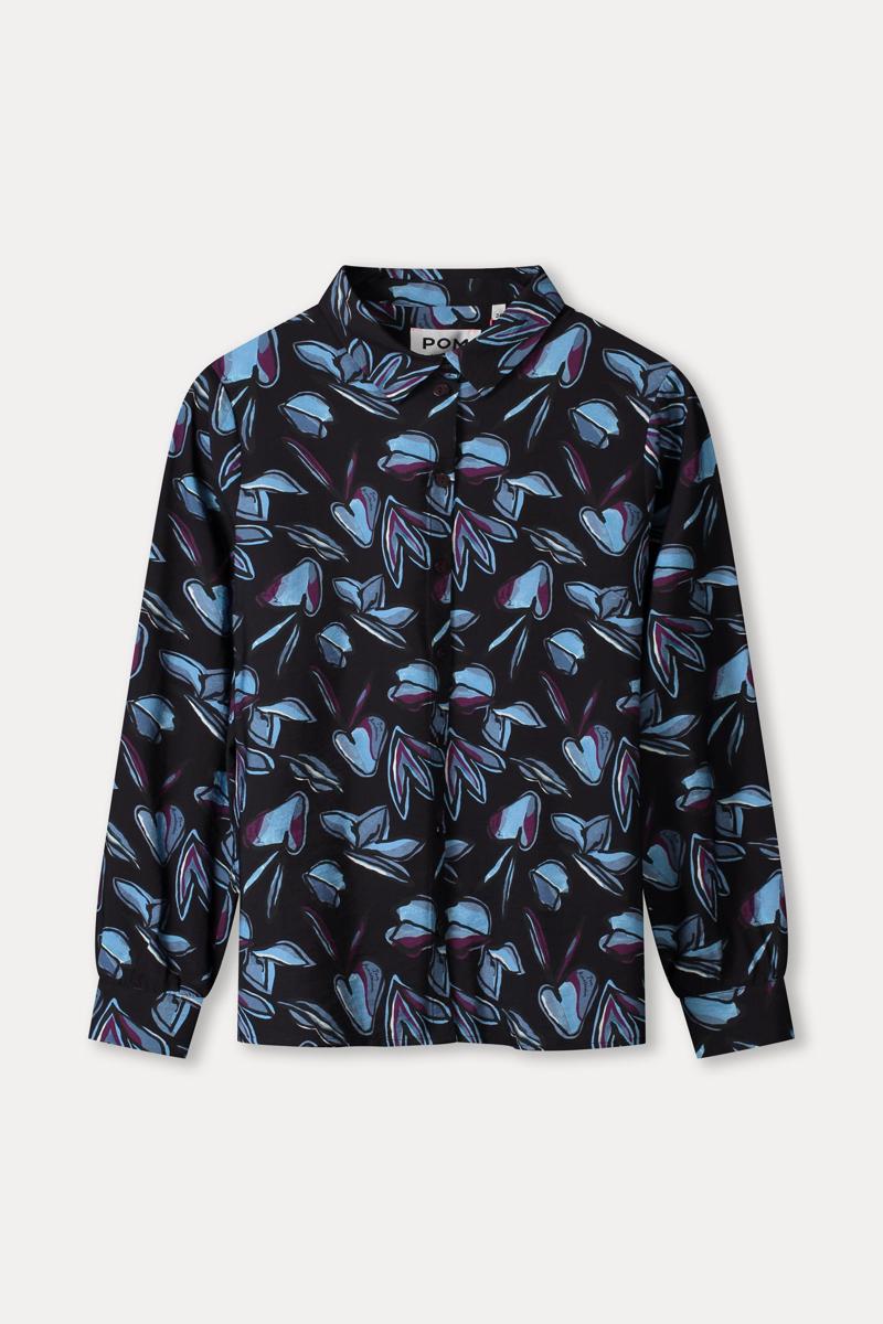 POM Amsterdam Blouse SP9339 Blauw 1