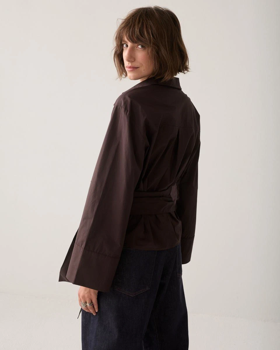 Summum Blouse 2s3517-12119 Bruin 5
