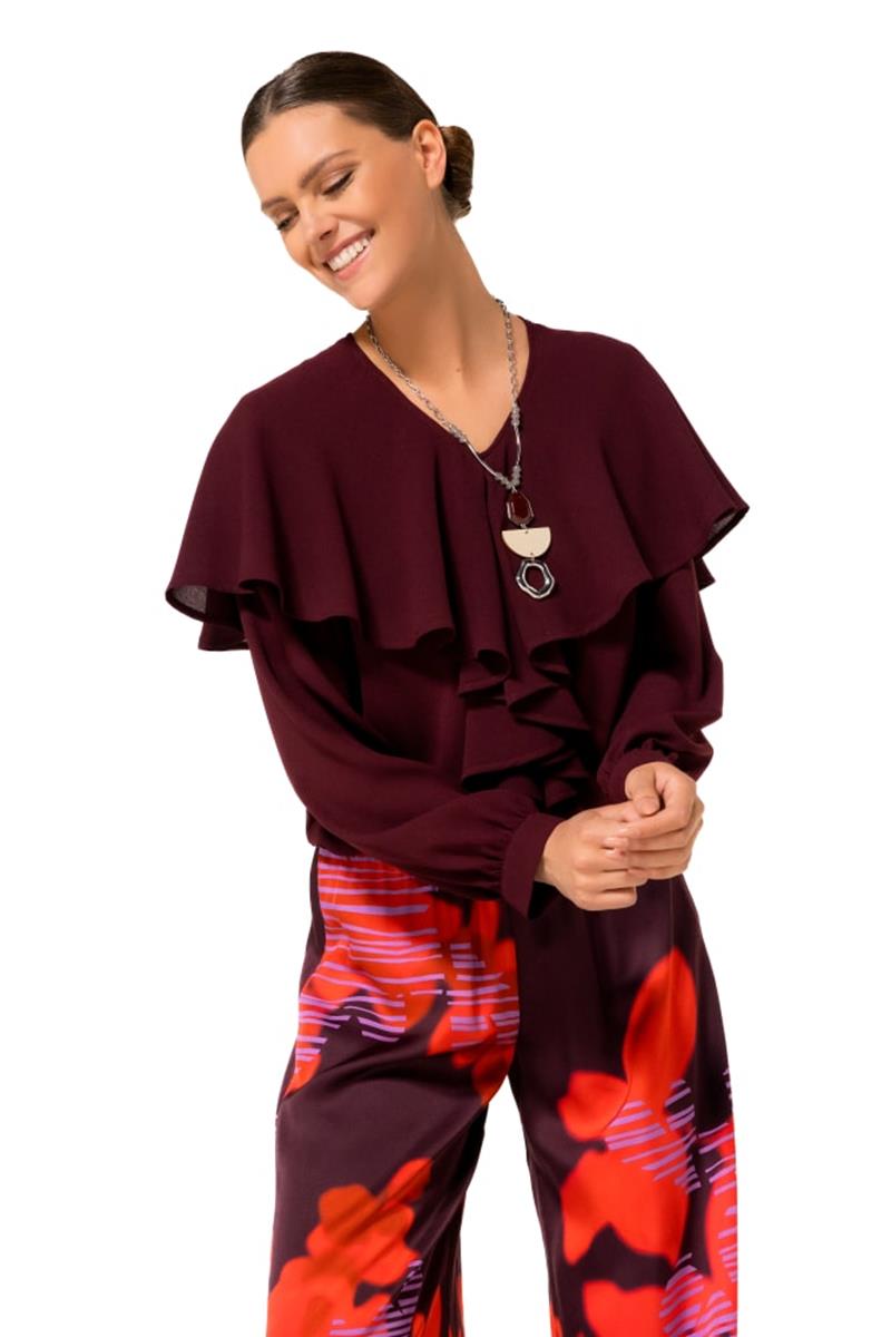 Caroline Biss Blouse 4667 Rood 1