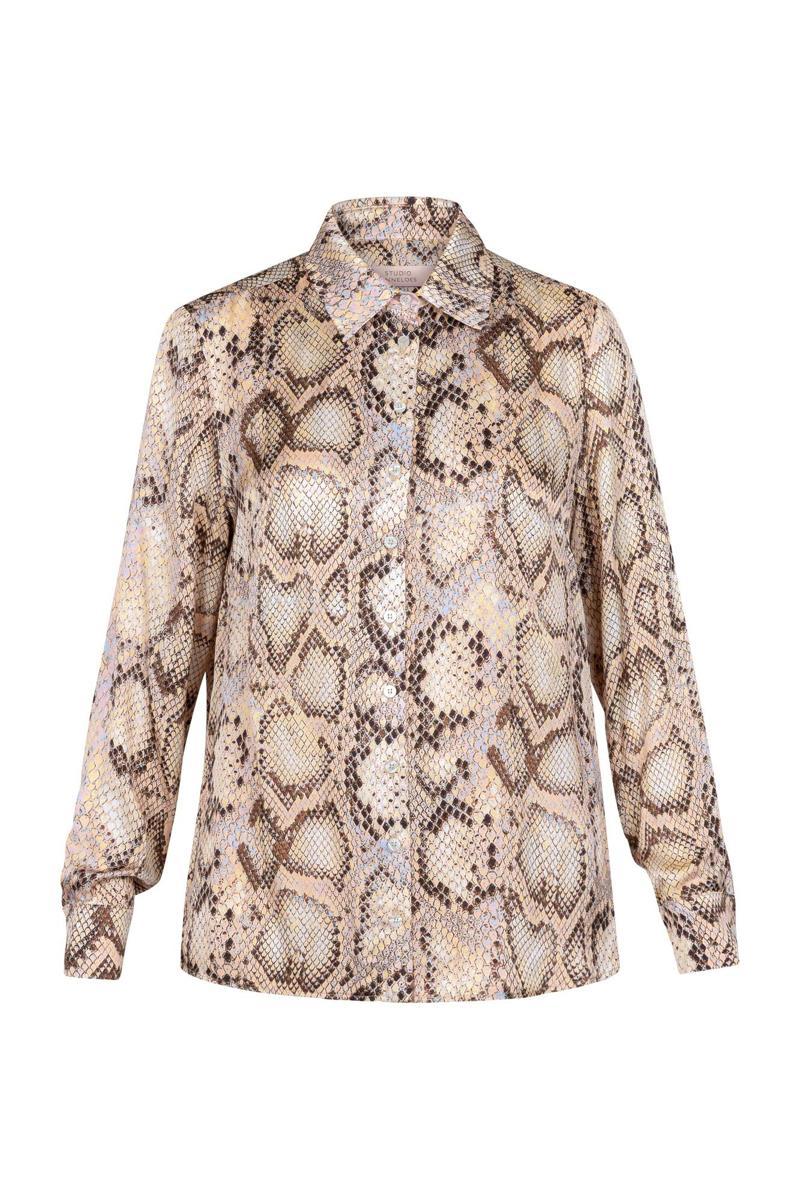Studio Anneloes Blouse Bobby Snake Geel 2