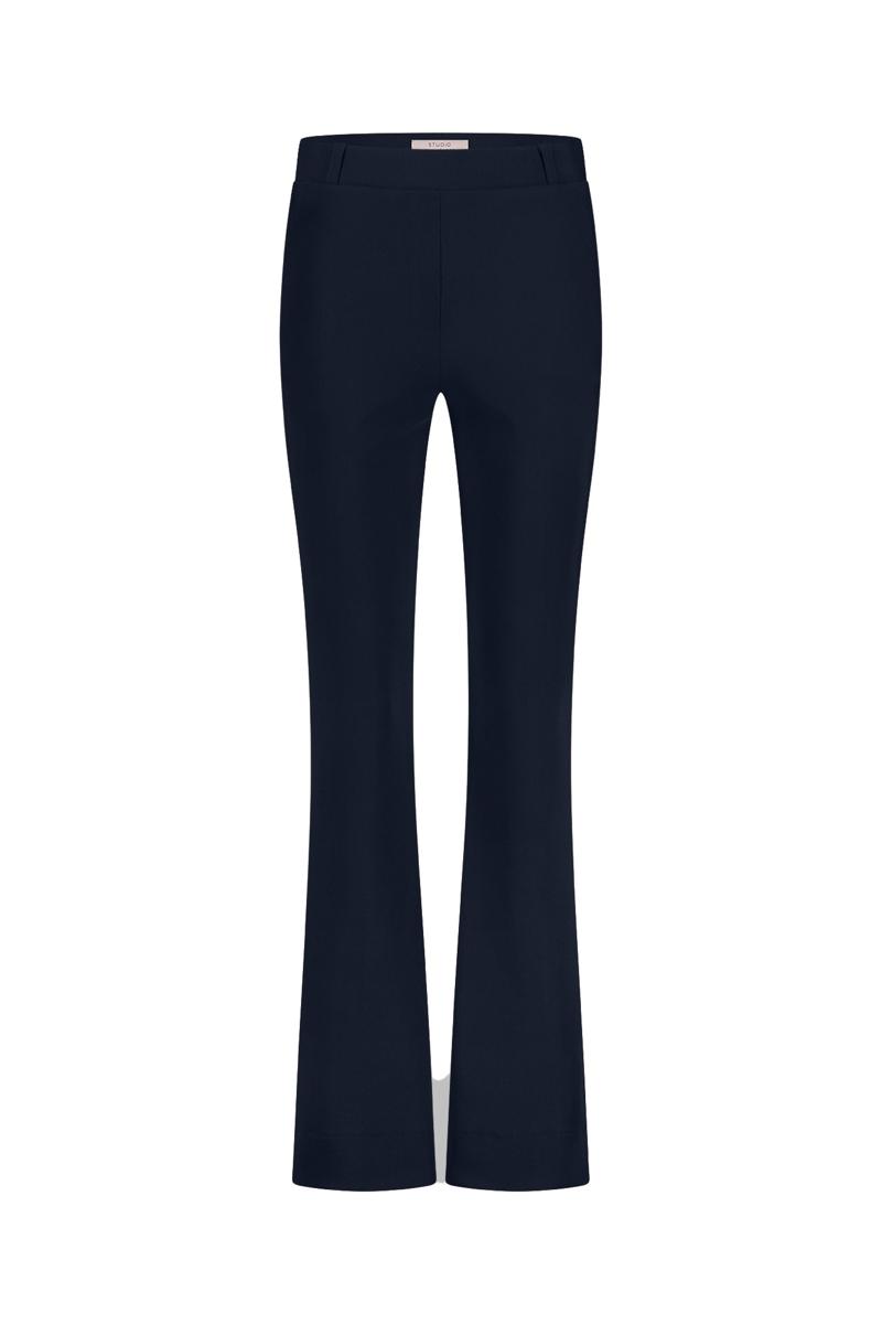 Studio Anneloes Pantalon Flair Bonded Blauw 2