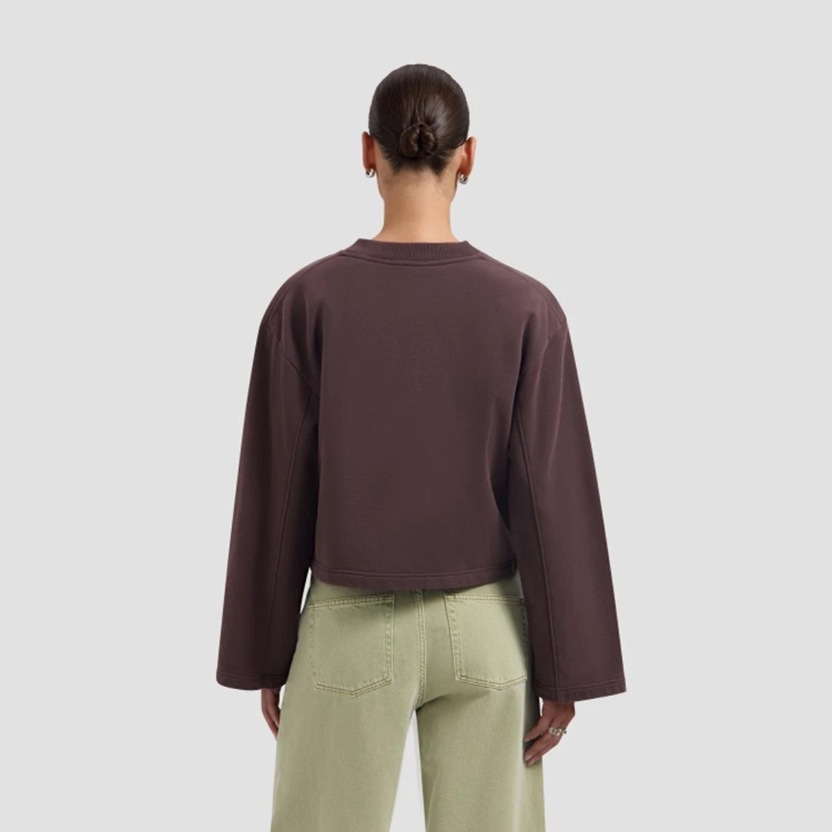 OLAF Sweater W260201 Bruin 3