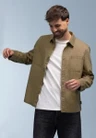 BlueFields Overshirt 22136084 Taupe 1