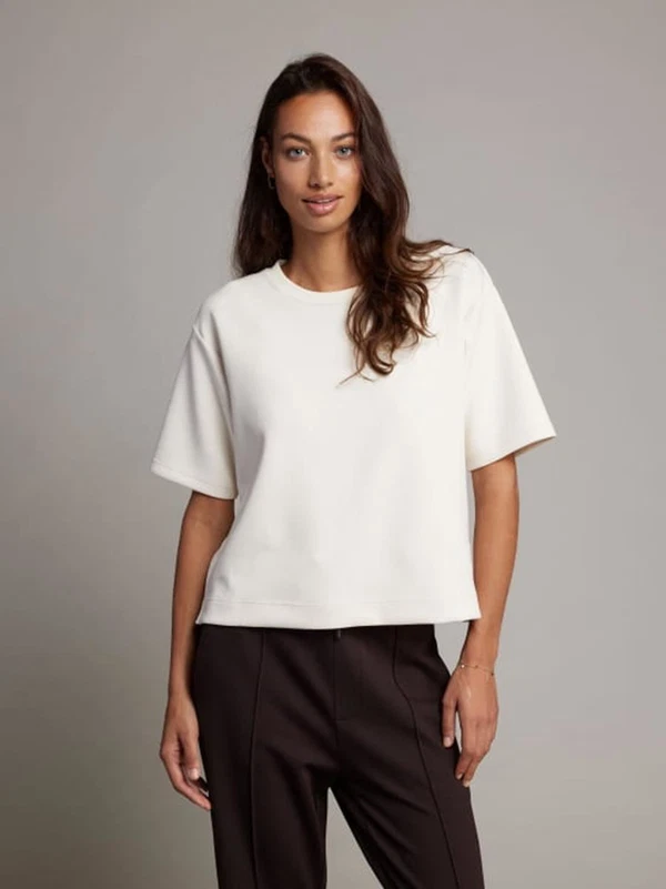 Pink Noir T-Shirt Iris Off-White 1