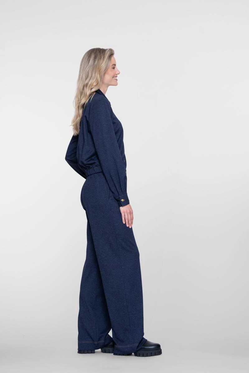 Geisha Pantalon 61657-20 Blauw 4