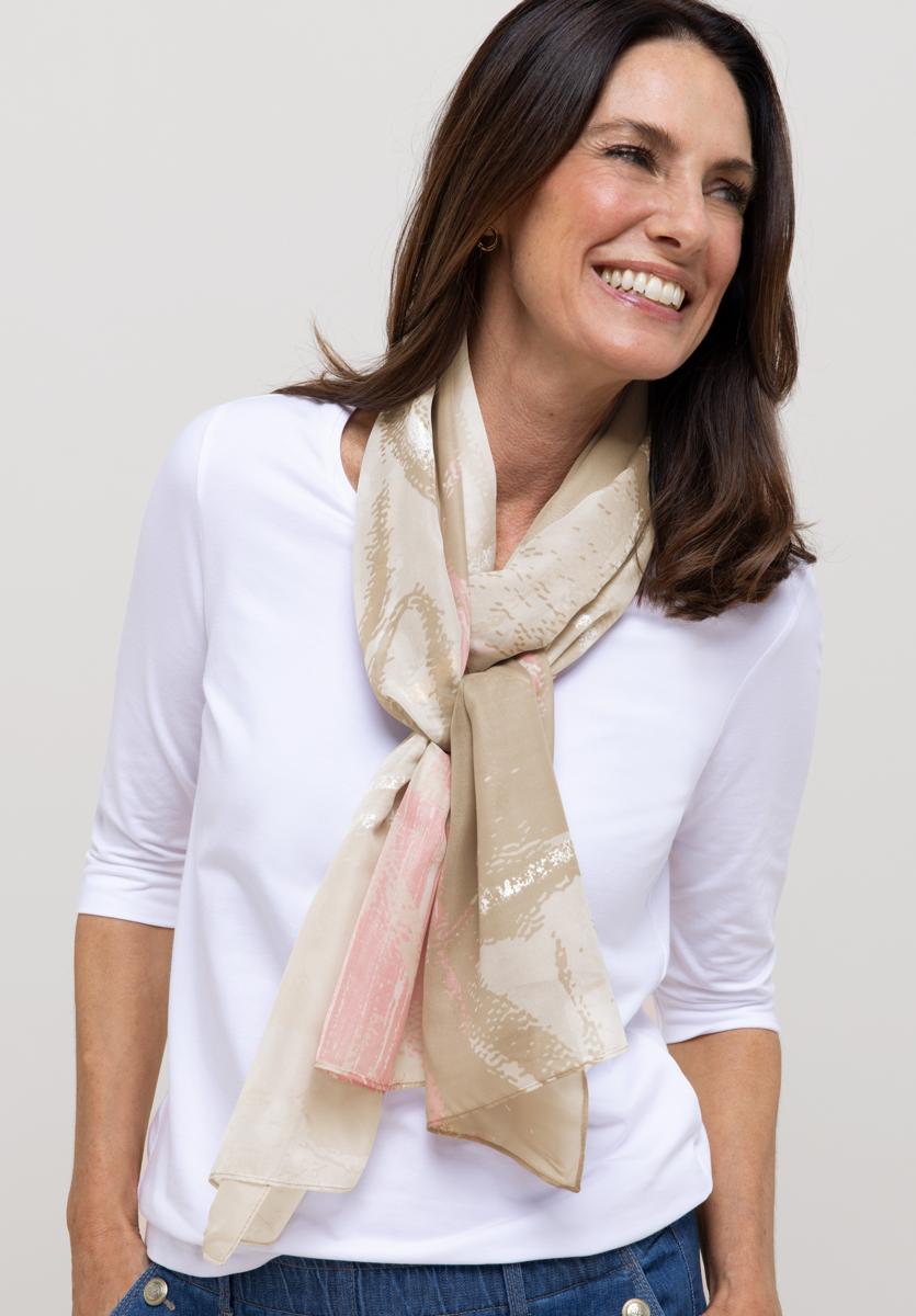 Bianca Sjaal Jeta Beige 1