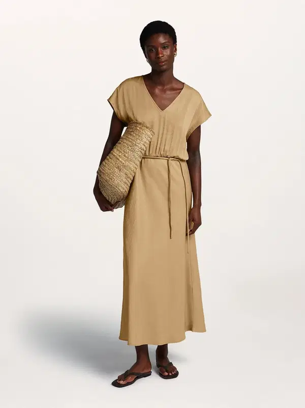 Beaumont Collectie Jurk Aymee Bruin 1